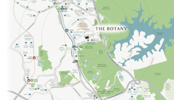 The Botany at Dairy Farm Location Map